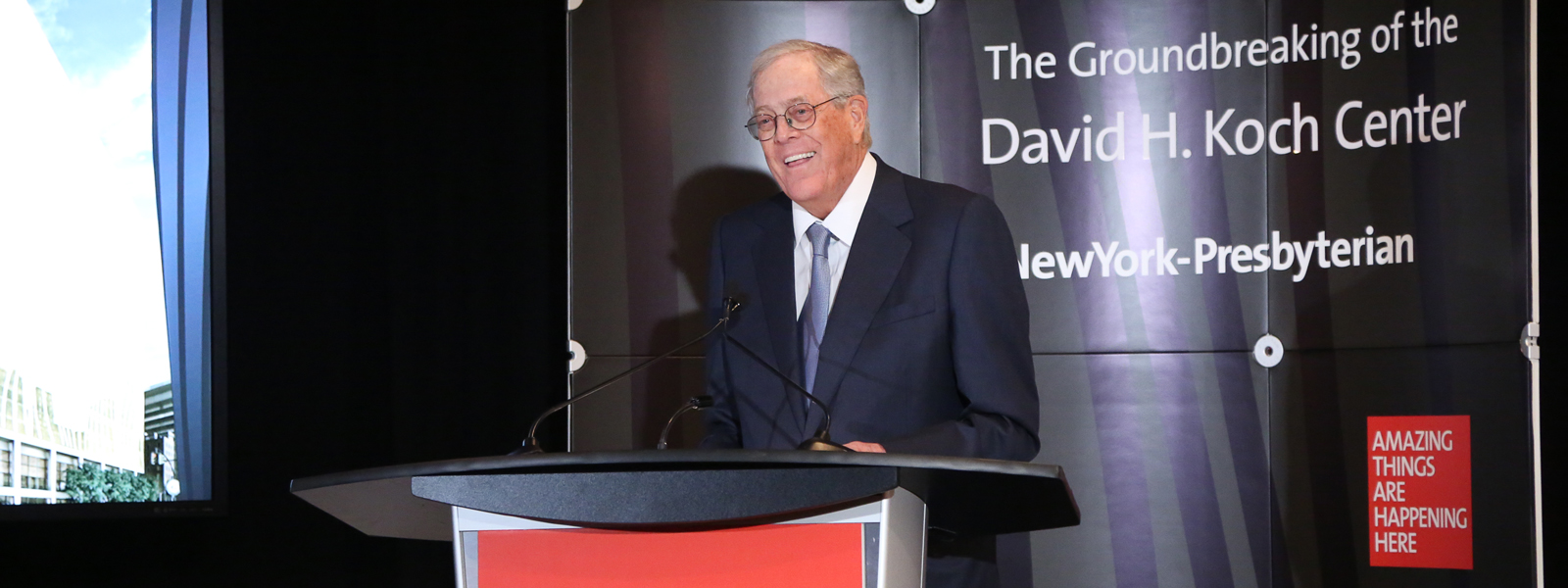 NewYork-Presbyterian Hospital Breaks Ground on David H. Koch Center